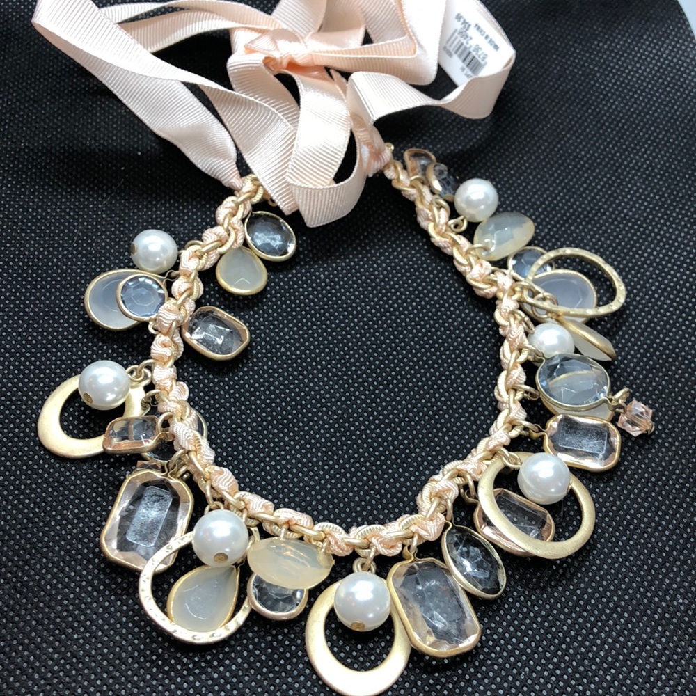 Ann Taylor Ribbon Necklace